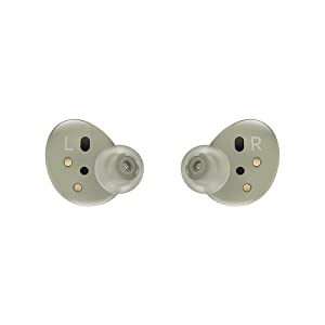 Samsung Galaxy Buds2 Olive - Truly Wireless Bluetooth Headphones with Active Noise Cancellation, Amplify Ambient, Auto Swtiching