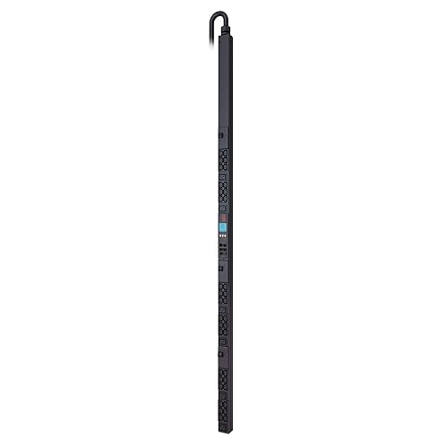 APC by Schneider Electric Rack PDU 2G, Metered, ZeroU, 10.0kW, 208V, (36) C13 & (6) C19 - Metered - CS8365 - 36 x IEC 60320 C13, 6 x IEC 60320 C19 - 208 V - 10 kW - Overload Protection - 6 ft Cord Length - 0U - Rack-mountable