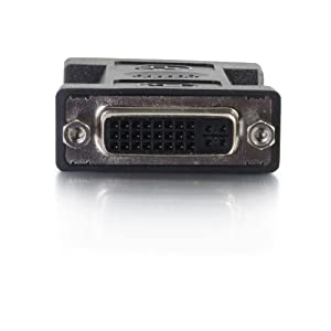 C2g/ cables to go C2G 18403 DVI-I Female to Female Coupler, Black