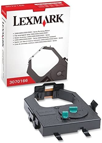 Lexmark 3070166 Re-Inking Printer Ribbon for Lexmark 2300, 2400, 2500 Series