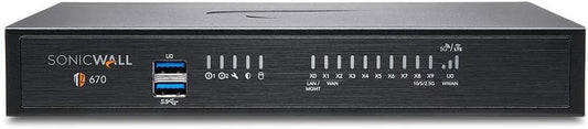 SonicWall TZ670 Network Security Appliance (02-SSC-2837) Firewall Only