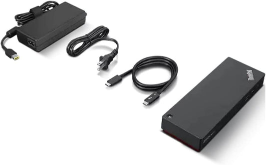 Lenovo ThinkPad Universal Thunderbolt 4 Smart Dock - for Notebook/Desktop PC - 100 W - USB Type C, Thunderbolt 4-4 Displays Supported - 4K, 8K - 3840 x 2160, 7680 x 4320-5 x USB Ports - 4 x USB Ty