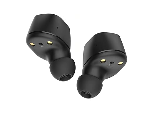 Sennheiser CX True Wireless Earbuds - Bluetooth in-Ear Headphones for Music and Calls with Passive Noise Cancellation, Customizable Touch Controls, Bass Boost, IPX4 and 27-Hour Battery Life, Black