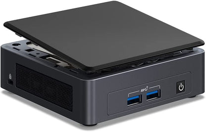 Intel NUC 11 Pro NUC11TNKi7 Barebone System - Socket BGA-1449 Core i7 11th Gen i7-1165G7 Quad-core (4 Core) Chip - 64 GB DDR4 SDRAM DDR4-3200/PC4-25600 Maximum RAM Support - 2 Total Me