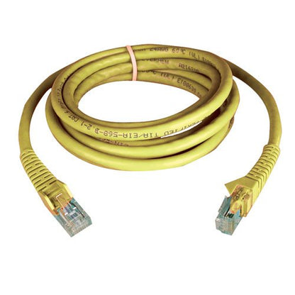 Tripp Lite N201-004-YW Cat6 Gigabit Snagless Molded Patch Cable RJ45M/M (4-Feet, Yellow)