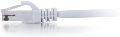 C2G/ Cables To Go 27165 Cat6 Cable - Snagless Unshielded Ethernet Network Patch Cable, White (25 Feet, 7.62 Meters) UTP 25 Feet/ 7.62 Meters White