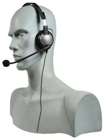 Andrea Electronics NC-185 High Fidelity Stereo PC Headset with Noise Canceling Microphone (C1-1022400-1)
