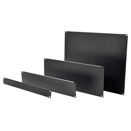 Tripp Lite 19-in Rack Blanking Panel Kit for Enclosure Server Cabinet, 4 Pieces -19 Components, SRXUPANEL, Black
