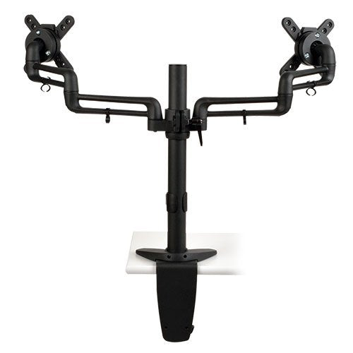 Tripp Lite Dual Display Flex Desk Mount Clamp 13 To 27 Monitors