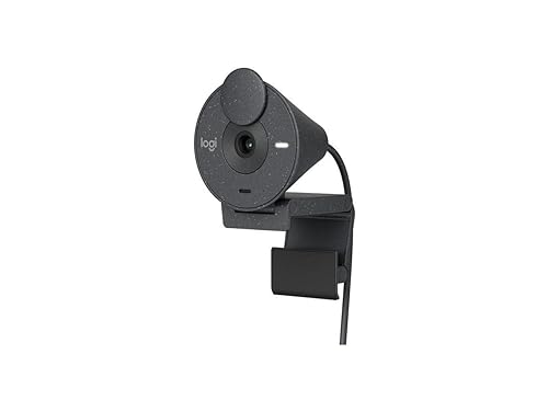Logitech BRIO Webcam - 2 Megapixel - 30 fps - Graphite - USB Type C - Retail
