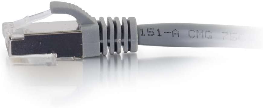 C2g/ cables to go 2ft Cat6 Snagless STP Cable-Gry 2 Feet Grey