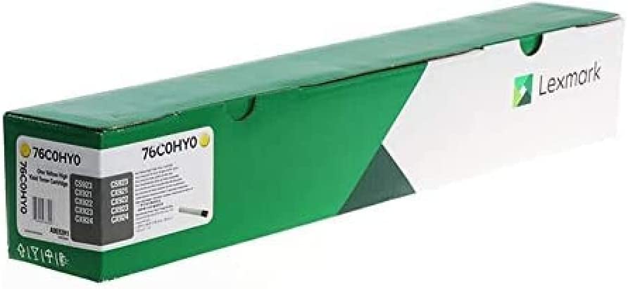 Lexmark 76C0HY0 High Yield Yellow Toner Cartridge