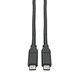 Tripp Lite USB C to USB C Cable (M/M), USB 2.0, PD Charging Cable 5A (100W), 480 Mbps, Thunderbolt 3 Cable, USB IF Certified, 13 ft (U040-C13-C-5A)