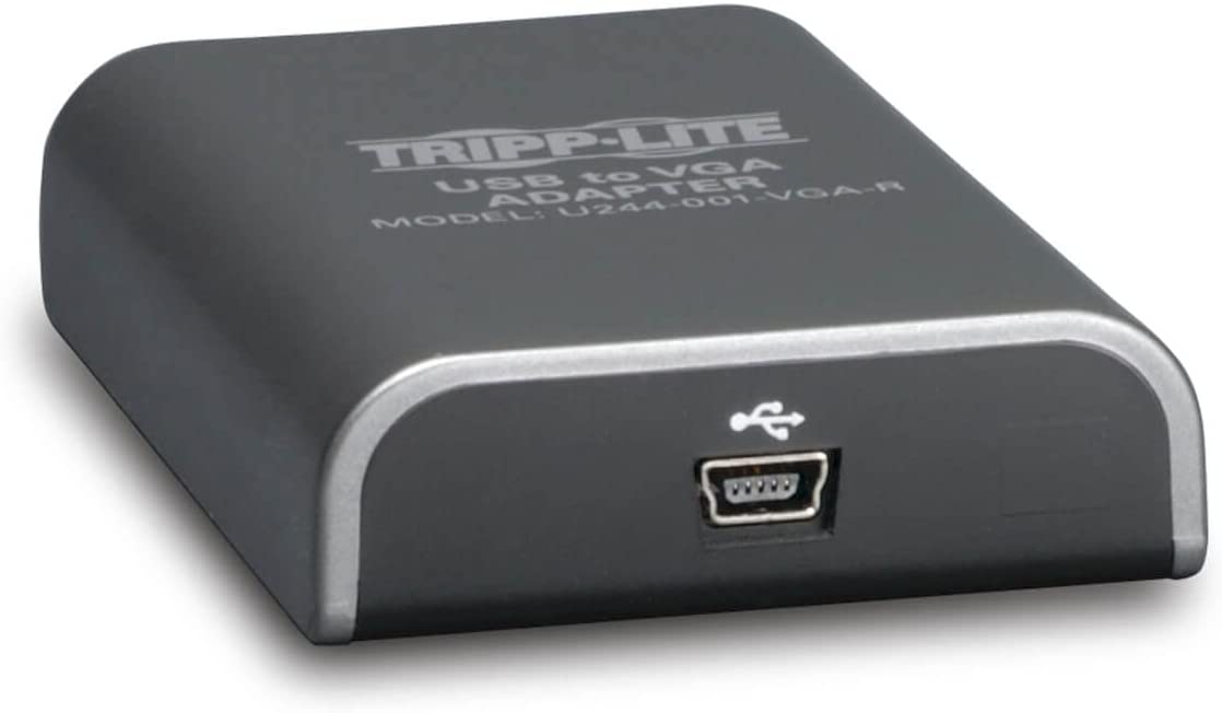 Tripp lite Tripplite USB Display Adapter, 3 Ft, Black Trpu244001vgar