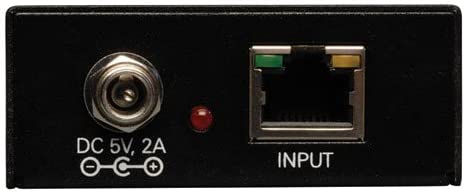 Tripp Lite VGA with Audio Over Cat5 / Cat6 Extender, Receiver 1920x1440 at 60Hz(B132-100A),Black Receiver VGA +Audio