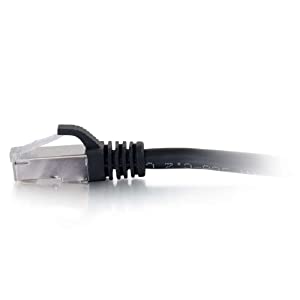 C2g/ cables to go C2G 00813 Cat6 Cable - Snagless Shielded Ethernet Network Patch Cable, Black (6 Feet, 1.82 Meters) 6 Feet Black
