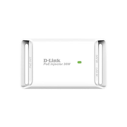 D-Link DPE-301GI 1-Port Gigabit PoE Injector, White