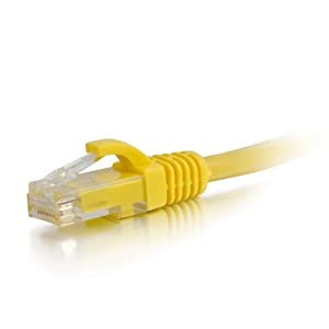 C2g/ cables to go C2G 27192 Cat6 Cable - Snagless Unshielded Ethernet Network Patch Cable, Yellow (7 Feet, 2.13 Meters) UTP 7 Feet/ 2.13 Meters Yellow