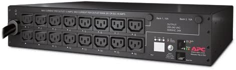 Schneider electric Rack PDU, Switched, 2U, 30A, 208V, (16) C13