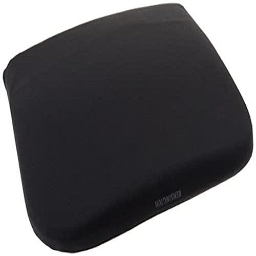 Kensington 82025 Memory Foam Backrest, 14-1/4 W x 1-3/4 D x 13-1/4 H, Black Back Rest