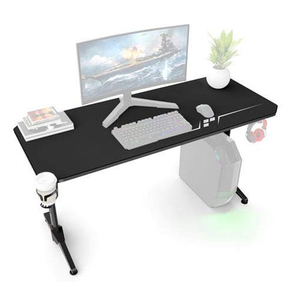 Ergopixel Gaming Desk Black with Cup & Headset
