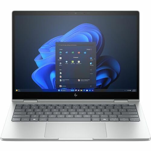 HP EliteBook 8 Flip G1i 13.3 Touchscreen Convertible 2 in 1 Notebook - WUXGA - Intel Core Ultra 5 235U - vPro Technology - 16 GB - 512 GB SSD - English, French Keyboard - Glacier Silver - Intel Chip