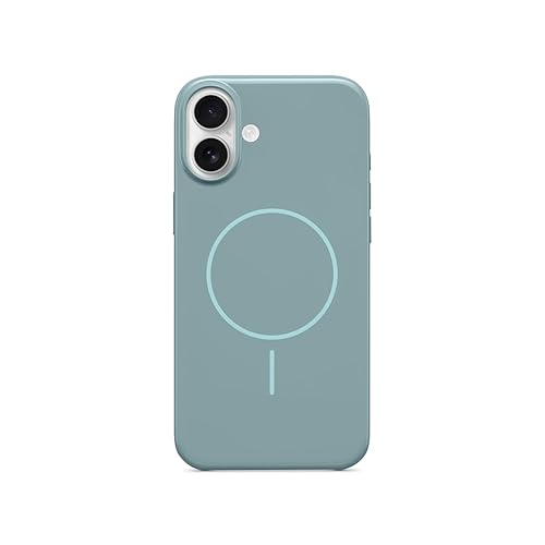 Beats iPhone 16 Plus Case with MagSafe and Camera Control, Scratch-Resistant Protective Cover, Slim Fit, Microfiber Lining - Riptide Blue