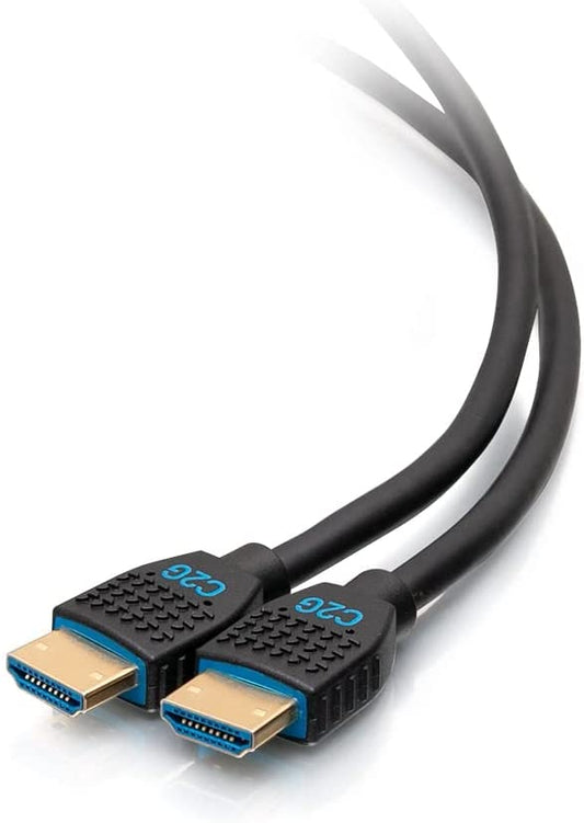 Ortronics inc C2G 50186 Premium 4K High Speed HDMI Cable with Ethernet, 4K 60Hz, Black (15 Feet, 4.57 Meters)