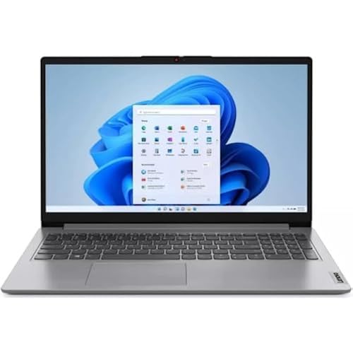 Lenovo IdeaPad 1i 15.6" HD Laptop - Intel Pentium N5030, 4GB RAM, 128GB eMMC, Windows 11 - Cloud Grey (82V70097CF)