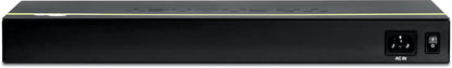 TRENDnet - TEG-S16G 16-Port Unmanaged Gigabit GREENnet Switch, TEG-S16G, 16 x RJ-45 Ports, 32 Gbps Switching Capacity, Fanless, Rack Mountable, Network Ethernet Switch, Lifetime Protection Black 16-Port Metal Rack Mount