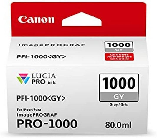 CanonInk Lucia PRO PFI-1000 Gray Individual Ink Tank