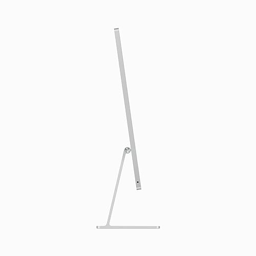 Apple 2023 iMac All-in-One Desktop Computer with M3 chip: 8-core CPU, 10-core GPU, 24-inch 4.5K Retina Display, 8GB Unified Memory, 256GB SSD Storage. Works with iPhone/iPad; Silver; English