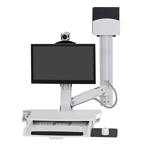 Ergotron 45-594-216 SV Combo System with Worksurface