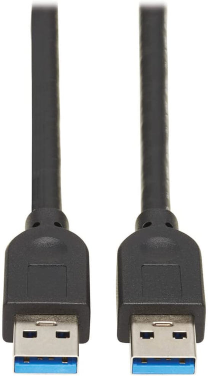 Tripp Lite USB-A Cable for Connecting Keystone &amp; Panel Couplers, Up to 5 Gigabytes per Second, Not for Typical Data Transfer or Charging, 15 Feet / 4.6 Meters, Life Manufacturer's Warranty (U325-015) 15 Feet / 4.3 Meters