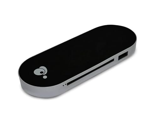 IOGEAR USB-C Hub w/PD and CAC Reader - USB 3.0 Type C - 640 MB/s - Keyboard, Mouse, Notebook, Tablet, Smartphone, Flash Drive - Portable - 3 USB Port(s) - 1 USB 3.0 Port(s) - Mac, PC - TAA Compliant