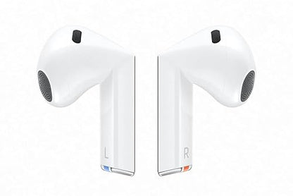 Samsung Galaxy Buds3, Wireless Bluetooth Earbuds with Adaptive Noise Control, Sweat and Water Resistance, AI Translator, Adaptive EQ - White (CAD Version & Warranty) Buds Only Buds3 White