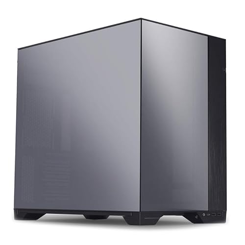 Lian Li O11 Chrome Version Vision Three Side Glass Panals PCMR Case, Black