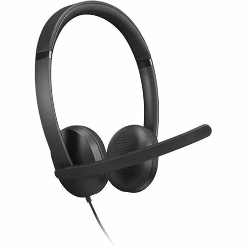 Lenovo Wired VoIP Headset 5000 - Microsoft Teams Certification - Stereo - USB Type A, USB Type C - Wired - 32 Ohm - 20 Hz to 20 kHz - Over-the-head - Binaural - Supra-aural - 6.23 ft Cable - Noise Red