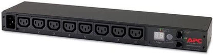 APC by Schneider Electric Rack PDU, Metered, 1U, 16A, 208/230V, (8) C13