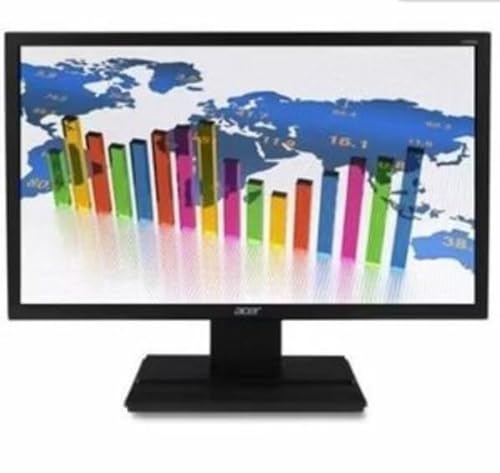 acer V206Q A 20" Class LCD Monitor - 16:9 - Black - 19.5" Viewable - 200 Nit - 6 ms - HDMI - VGA