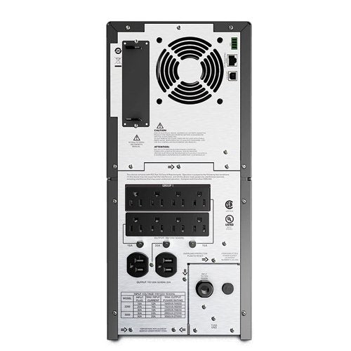 APC by Schneider Electric Smart-UPS 2200VA LCD 120V US - Tower - 3 Hour Recharge - 8 Minute Stand-by - 120 V Input - 120 V AC Output - Sine Wave - USB - 2 x NEMA 5-20R, 8 x NEMA 5-15R - 10 x Battery/Surge Outlet