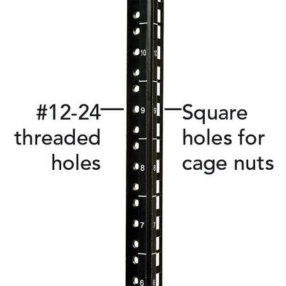SmartRack 18U Low-Profile Switch-Depth Wall-Mount Rack Enclosure Cabinet