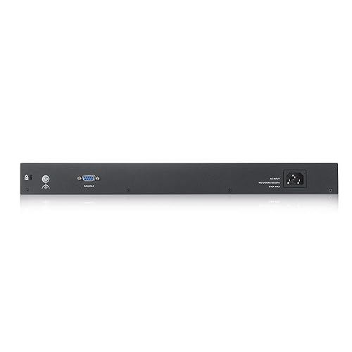 Zyxel 44-Port Gigabit Ethernet Layer 2 Managed PoE+ Switch with 375 Watt Budget and 4 Gigabit Combo Ports + 2 SFP and Hybrid Cloud Mode [GS2220-50HP] 48-Port | PoE+ | 4-Port GbE | 2 SFP