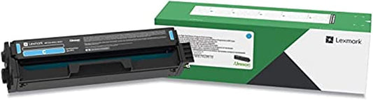 Lexmark, LEXC341XC0, Cyan Extra High Yield Return Program Print Cartridge, 1 Each