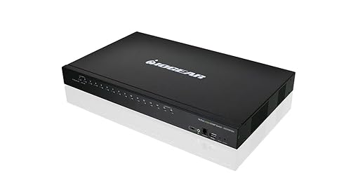 IOGEAR 16-Port USB HDMI KVM Switch – OSD – Cascade – w/Full USB KVM Cable Set (TAA) GCS1816HKITU