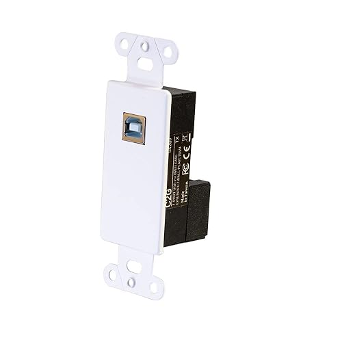 C2g Usb Over Cat5/cat6 Wall Plate To Box Extender - Usb A 2.0 Extender - Up To 150ft - Taa - C2g Usb 2.0 Cat6 Extender 150ft, Decorator Wall Plate Transceiver To Box Receiver