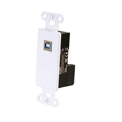 C2g Usb Over Cat5/cat6 Wall Plate To Box Extender - Usb A 2.0 Extender - Up To 150ft - Taa - C2g Usb 2.0 Cat6 Extender 150ft, Decorator Wall Plate Transceiver To Box Receiver