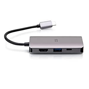 C2g/ cables to go C2G USB-C Mini Dock with HDMI, USB-A, Ethernet, and USB-C Power Delivery up to 100W - 4K 30Hz