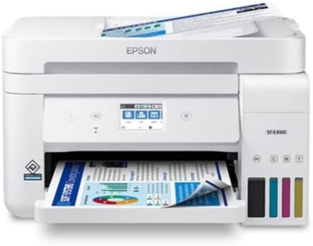 Epson Workforce ST-C4100 Color MFP Supertank Printer White