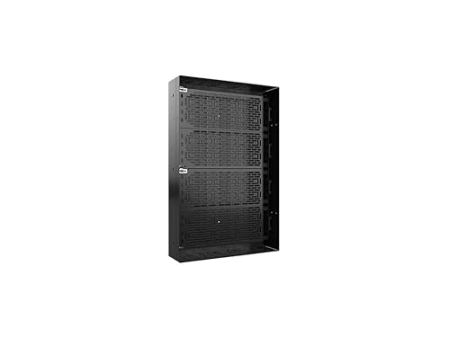 Chief Proximity In-Wall Storage Box - Black - for AV Systems - 50 lb Load Capacity